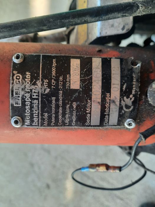 Motocultor/Motosapa ENERGO H75, cu 7 CP
