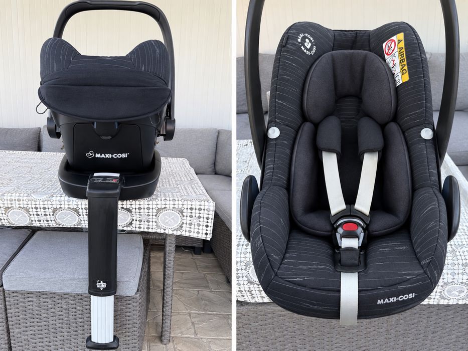 Детско столче за кола Maxi-Cosi Pebble Plus + ISOFIX база