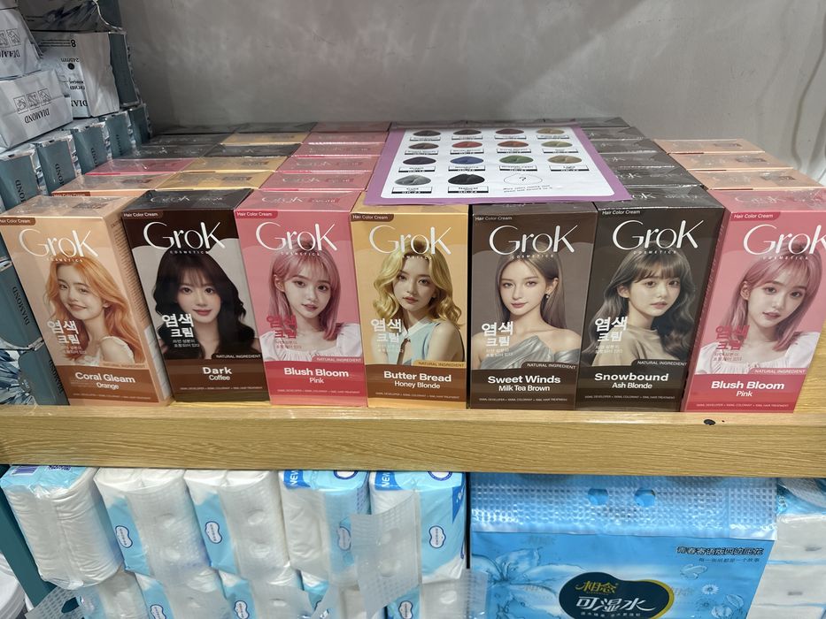 Краска для волос grok