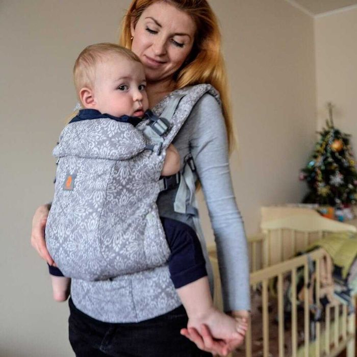 РАЗПРОДАЖБА | 6м+ | Ергономична раница Nashsling Next Linen (100% лен)