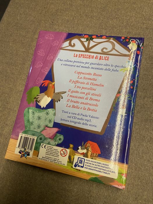 Carte limba italiana cu povestiri Disney