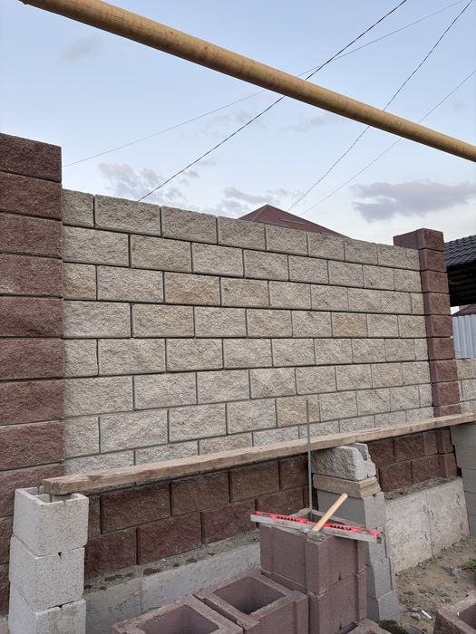 Кладка забора ( забор жасаймыз)