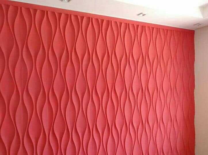 Декоративни 3D панели - 3д гипсови панели, облицовки за стени, 0111