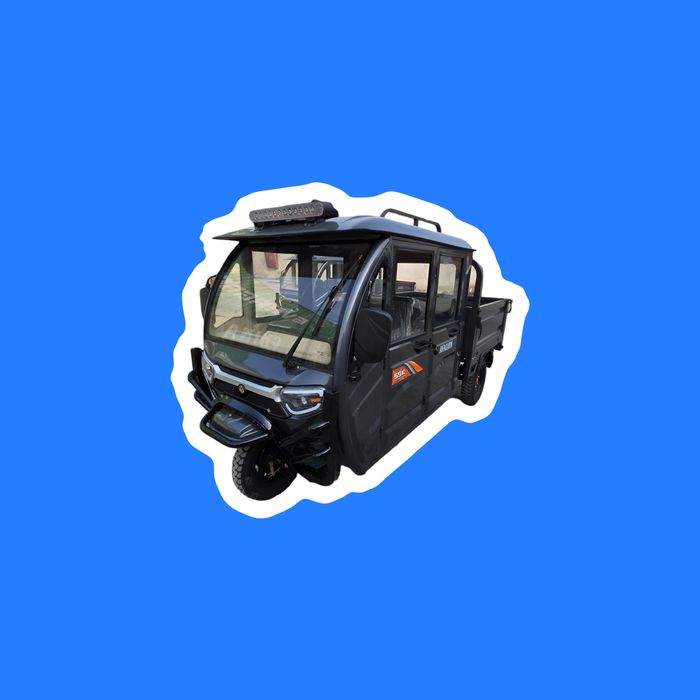 Elektro 1 tonnalik dubl kabina motorol muravey matarol motoroller