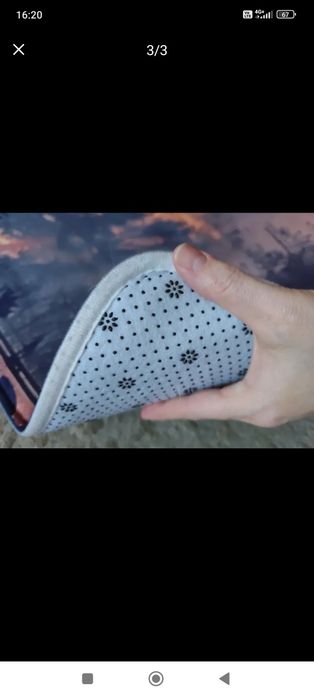 Продам ковер с принтом.