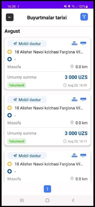Taxi Programma, Taxi dastur, Taksometr, taksi programma,Taxi