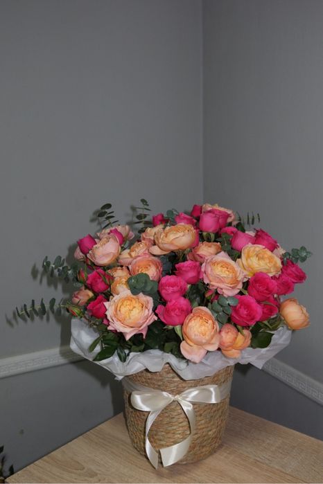 Цветы+ бенто торт