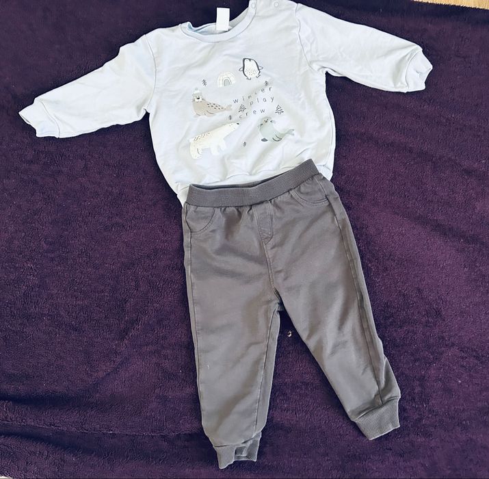 Много дрешки за момче 80-86 на известни марки