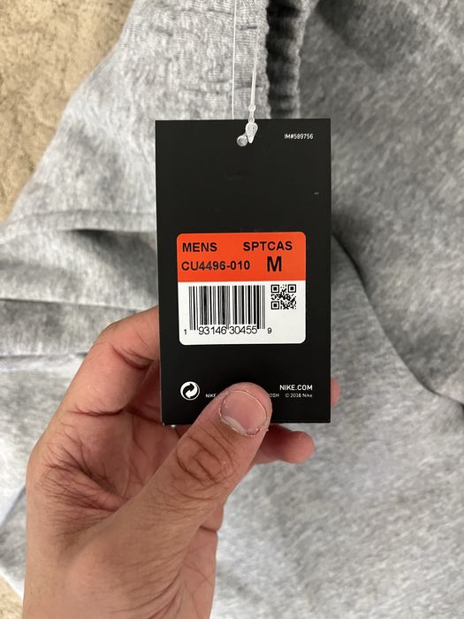 штаны tech fleece серые