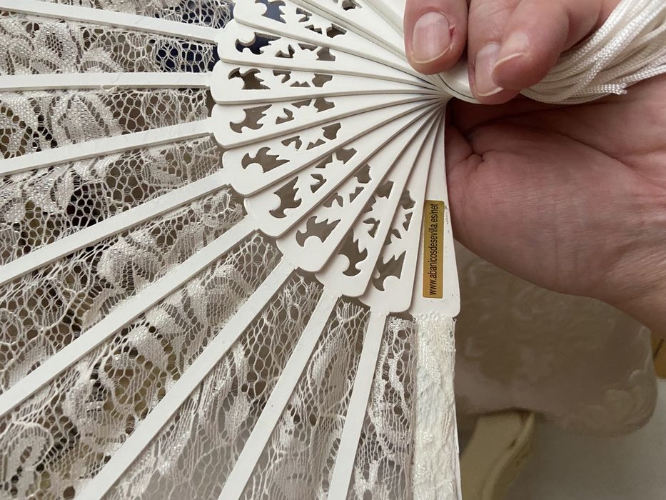 Ново, с кутия, Колекционерско ветрило от Севиля, Андалусия - Испания