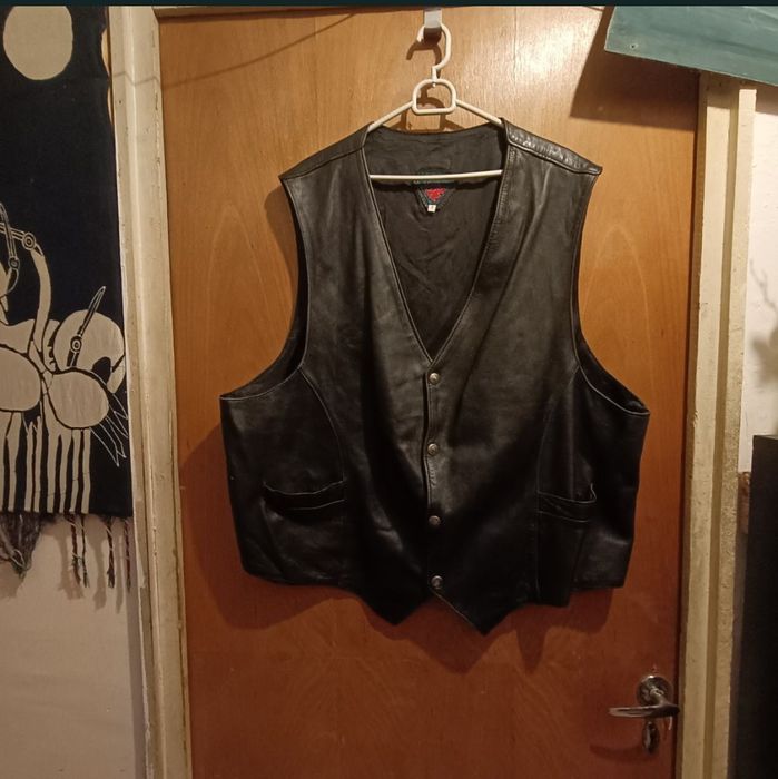 Vesta de piele naturala Canada Xxl