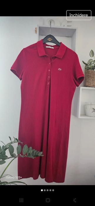 Rochie polo LACOSTE M-L