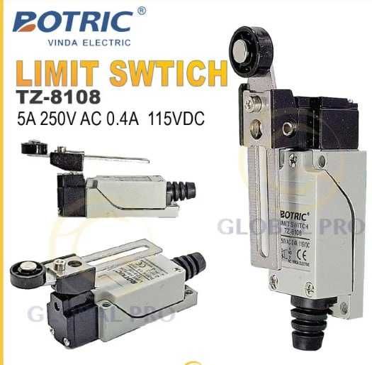 Концевой выключатель 5A 250V AC / 0.4A 24-115V DC с контактами NC/NO