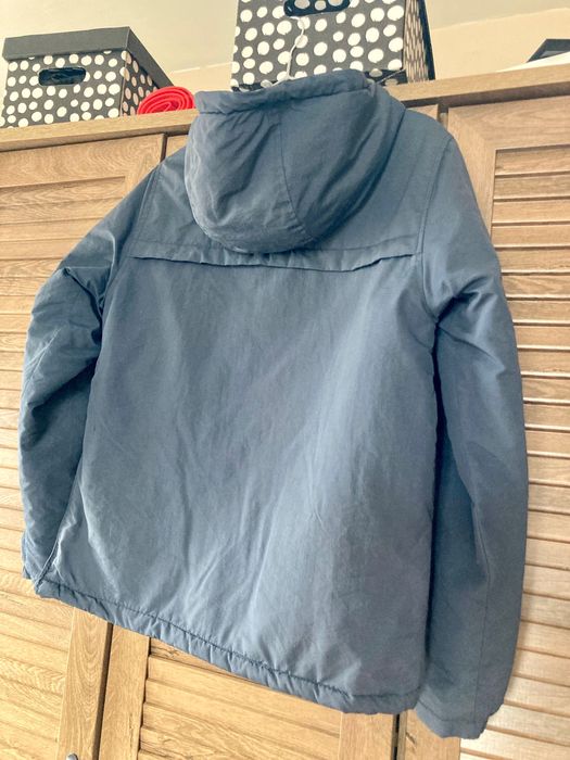 Дамски анорак син