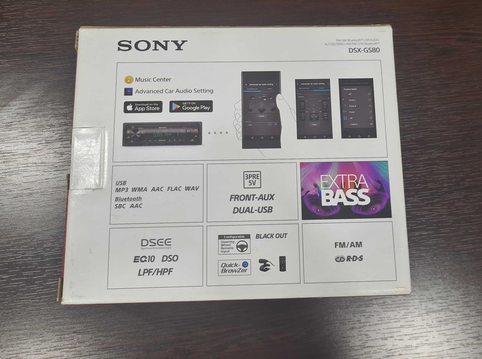 Автомагнитола SONY DSX-GS80
