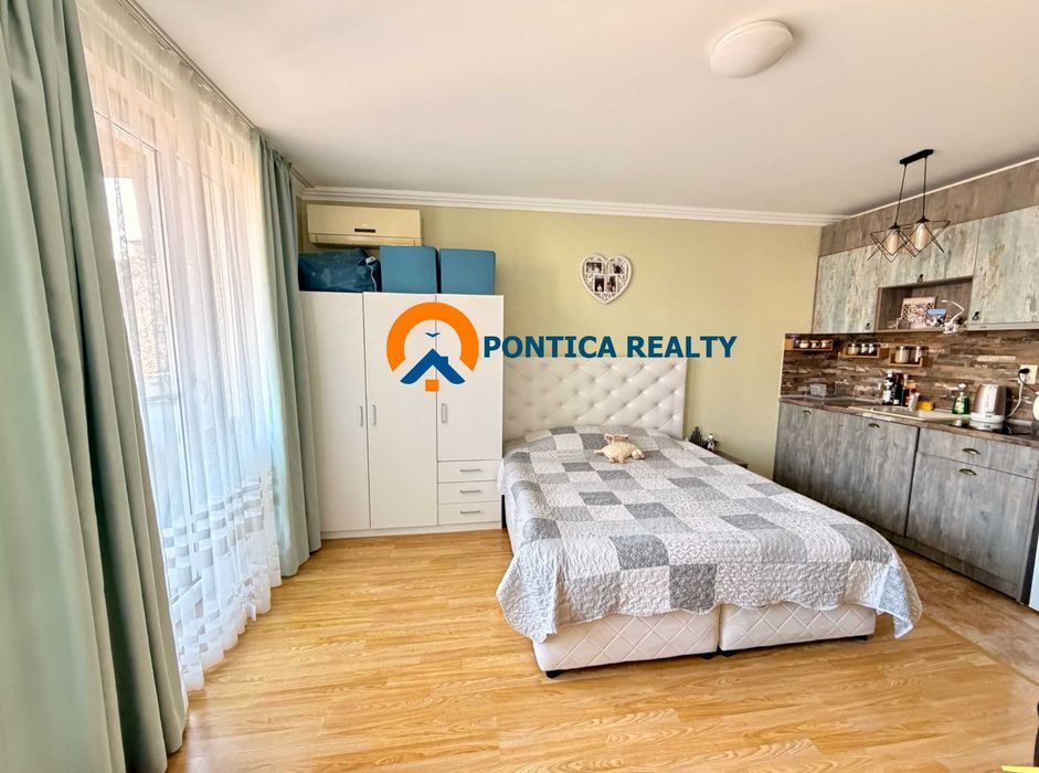 Просторно студио в красив комплекс в Несебър