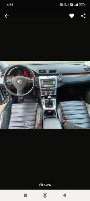 Dezmembrez Volkswagen Passat B6 2.0 tdi 125 kw 170 cp BMR arginti LA7W