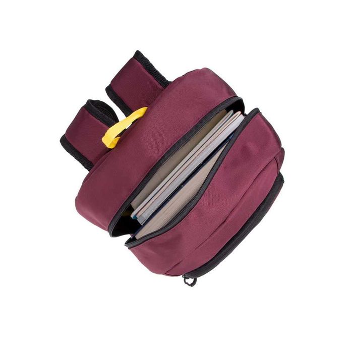 ^ Рассрочка на сумку RIVACASE 5421 burgundy red Urban backpack 14L/12