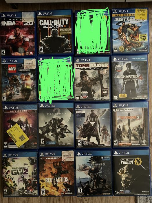 Игры playstation 4  bluray disk