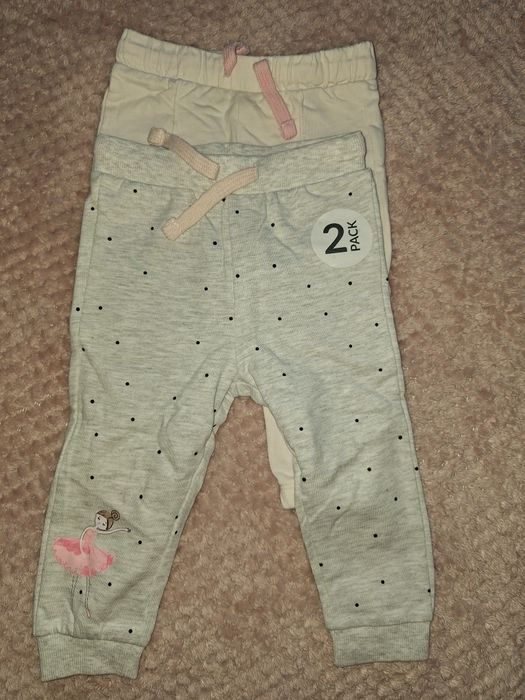 Pantaloni fetita 80 cm pepco