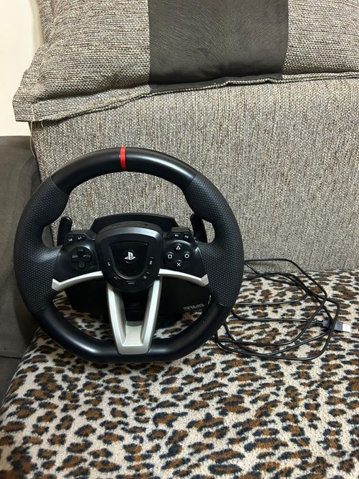 Volan HORI Racing Wheel Apex (RWA) + Pedale | PS5 / PS4 / PC | Stare foarte buna