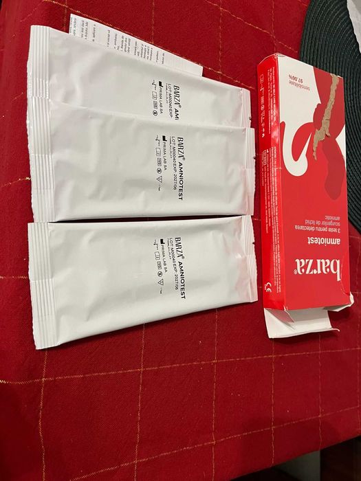 Autotest detectare a scurgerilor de lichid amniotic Amniotest, Barza