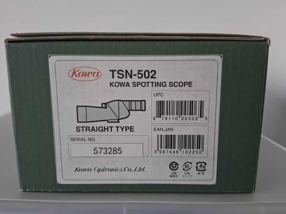 Sigilata Luneta terestra  Kowa TSN-502 40x antireflex azot