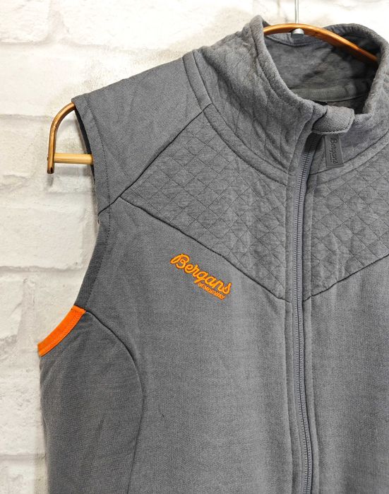 Bergans of Norway Дамски елек с мериносова вълна сива грейка размер S