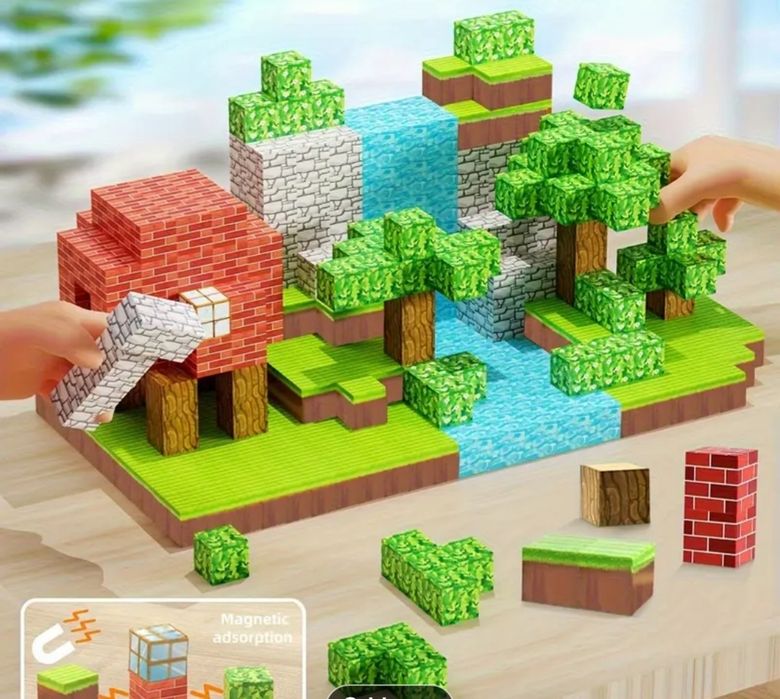 Магнитни кубчета и подложки