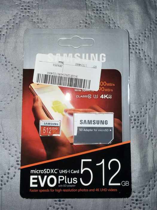 Card memorie Samsung micro-sd EVO Plus 5 512gb
