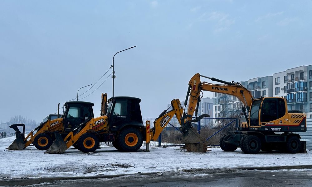 Услуги Экскаватор погрузчик JCB