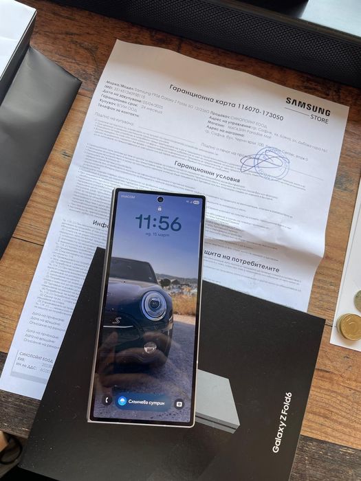 Samsung fold 6 silver