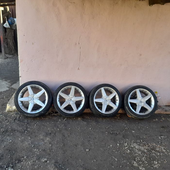 Vând jante aliaj cu tot cu, cauciucuri bune de iarnă 205-45-17