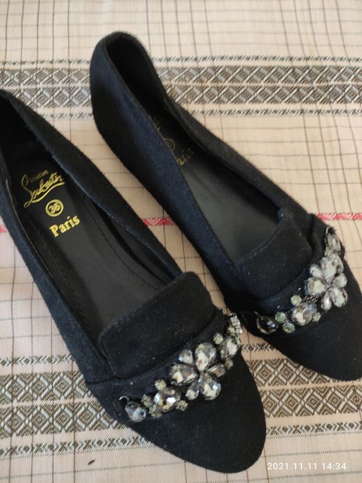 Женские замшевые мокасины