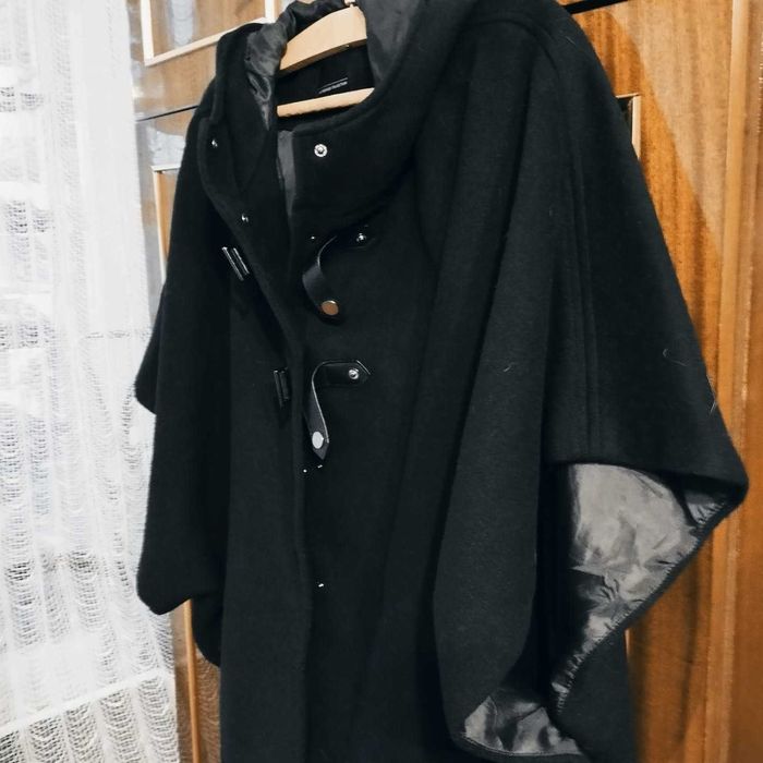 Дамско палто, черно два модела