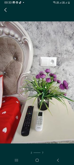 Сдаётся 1 ком квартира люкс посуточно