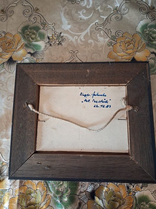 Tablou pe pânză semnat  80lei negociabil