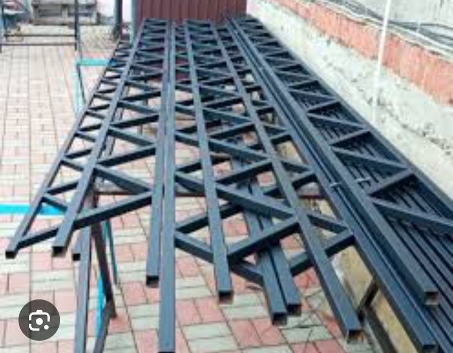 Навесы для дома сварочные работы