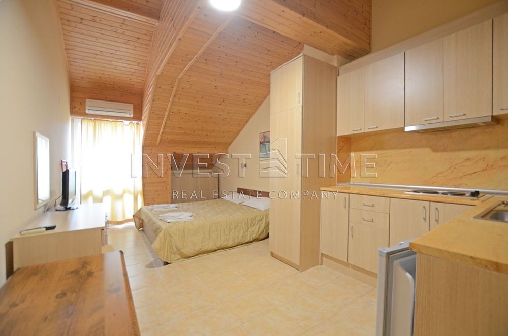 Едностаен обзаведен апартамент в центъра на с. Кранево