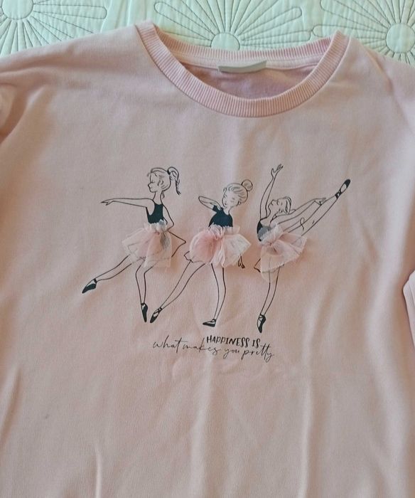 Блуза с балерина и др, размер 146
