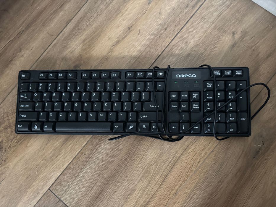 Tastatură Omega, neagră