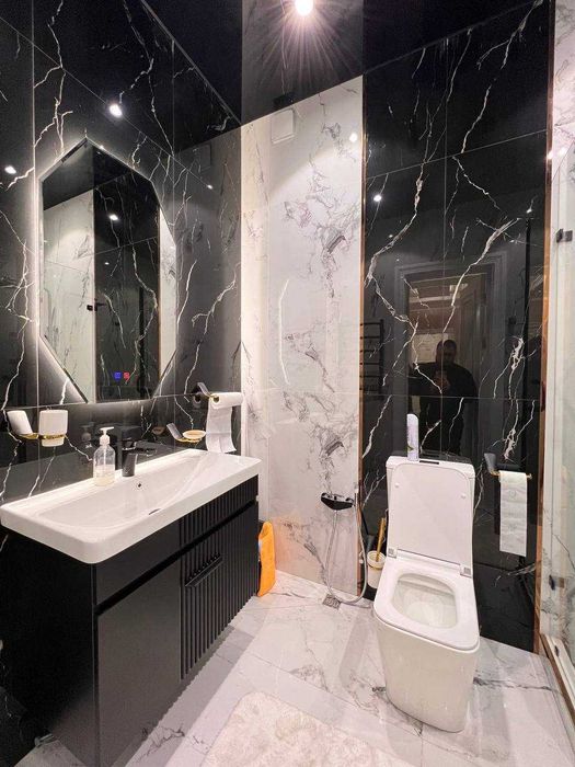 ЖК НРГ Ойбек! Сдается новая 3-х комнатная квартира стиле Неоклассика!