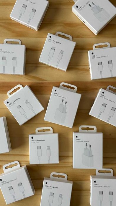 Оригинальные аксессуары Apple оптом адаптеры кабели от 10 шт