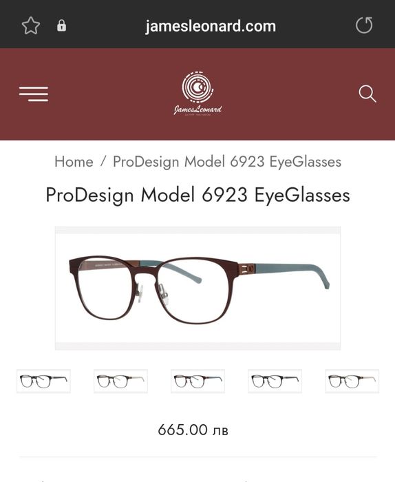 ProDesign Denmark Model 6923 EyeGlasses ( Рамки )