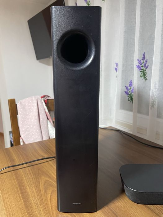 Sistem audio Soundbar cu Subwoofer wireles, Panasonic SC-HTB250 E, 120 W, Bluetooth