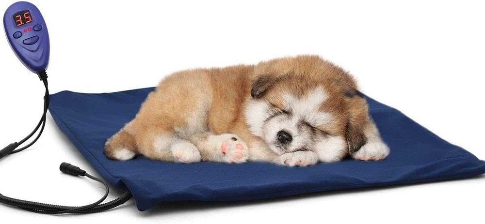 Нагряваща постелка за домашни любимци с терморегулатор 25–55°C, перяща