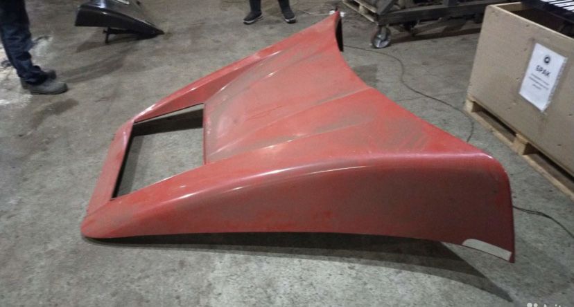 Спойлер на Man TGA TGX только верх