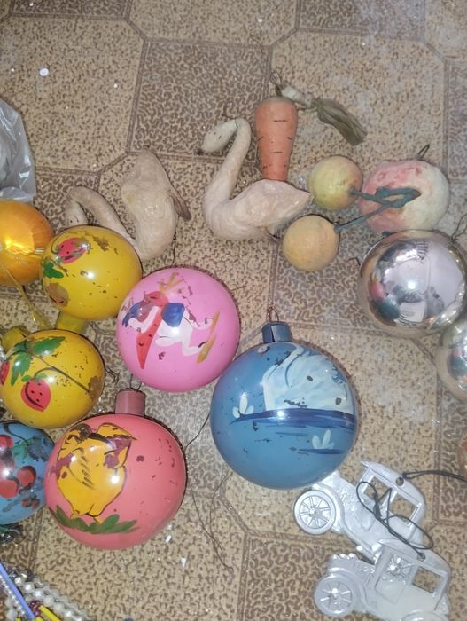 Ёлочные игрушки СССР
