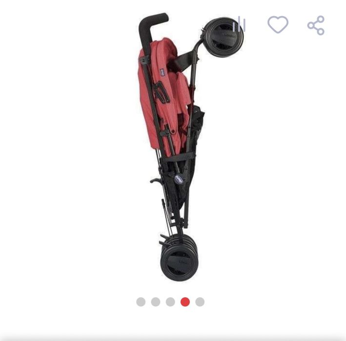 Продам коляску Chicco прогулочная костыль