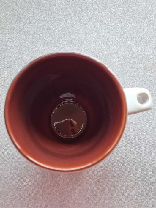 чаша за кафе или чай, с лъжичка